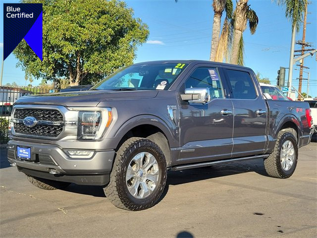 Certified 2021 Ford F150 Platinum w/ Equipment Group 701A High image 1