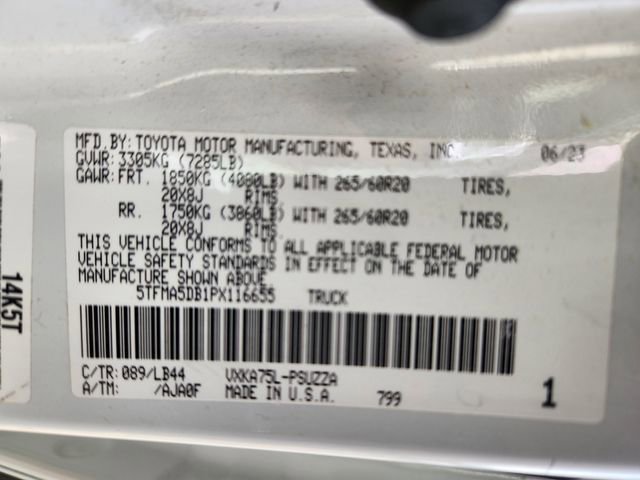 Used 2023 Toyota Tundra 1794 Edition AWD/4WD image 29