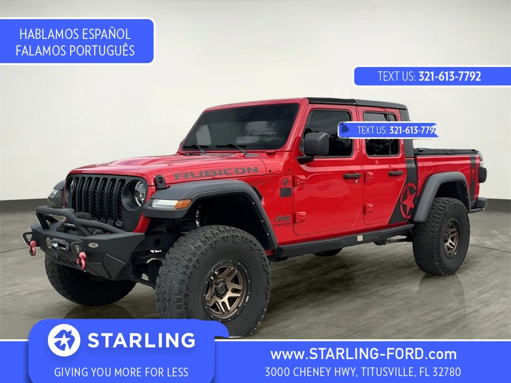 Used 2022 Jeep Gladiator Rubicon w/ LED Lighting Group