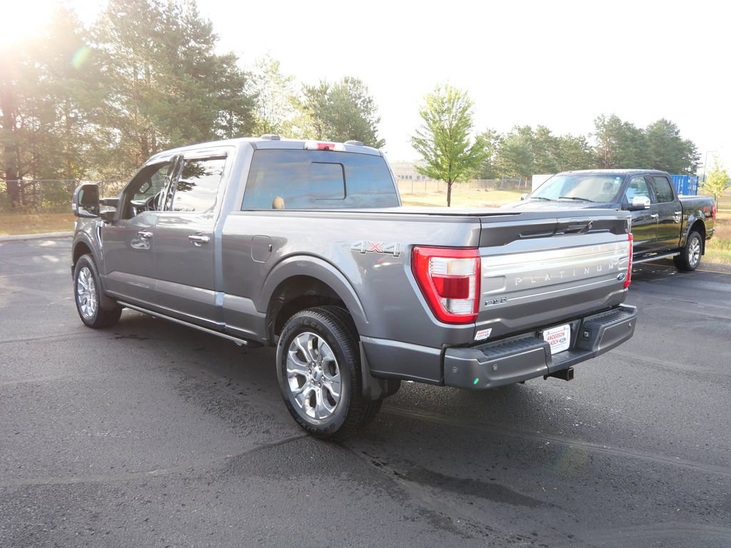 Certified 2021 Ford F150 Platinum w/ Equipment Group 701A High AWD/4WD image 8