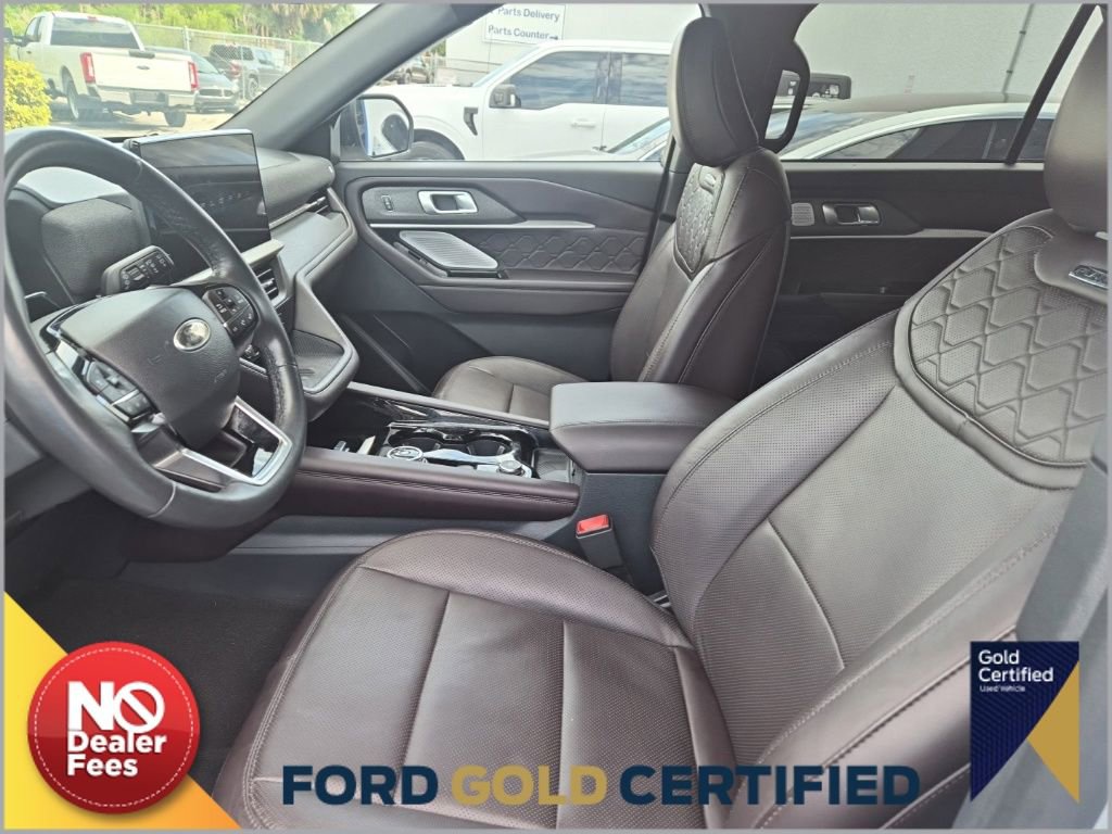 Certified 2025 Ford Explorer Platinum w/ LUX Leather Package
