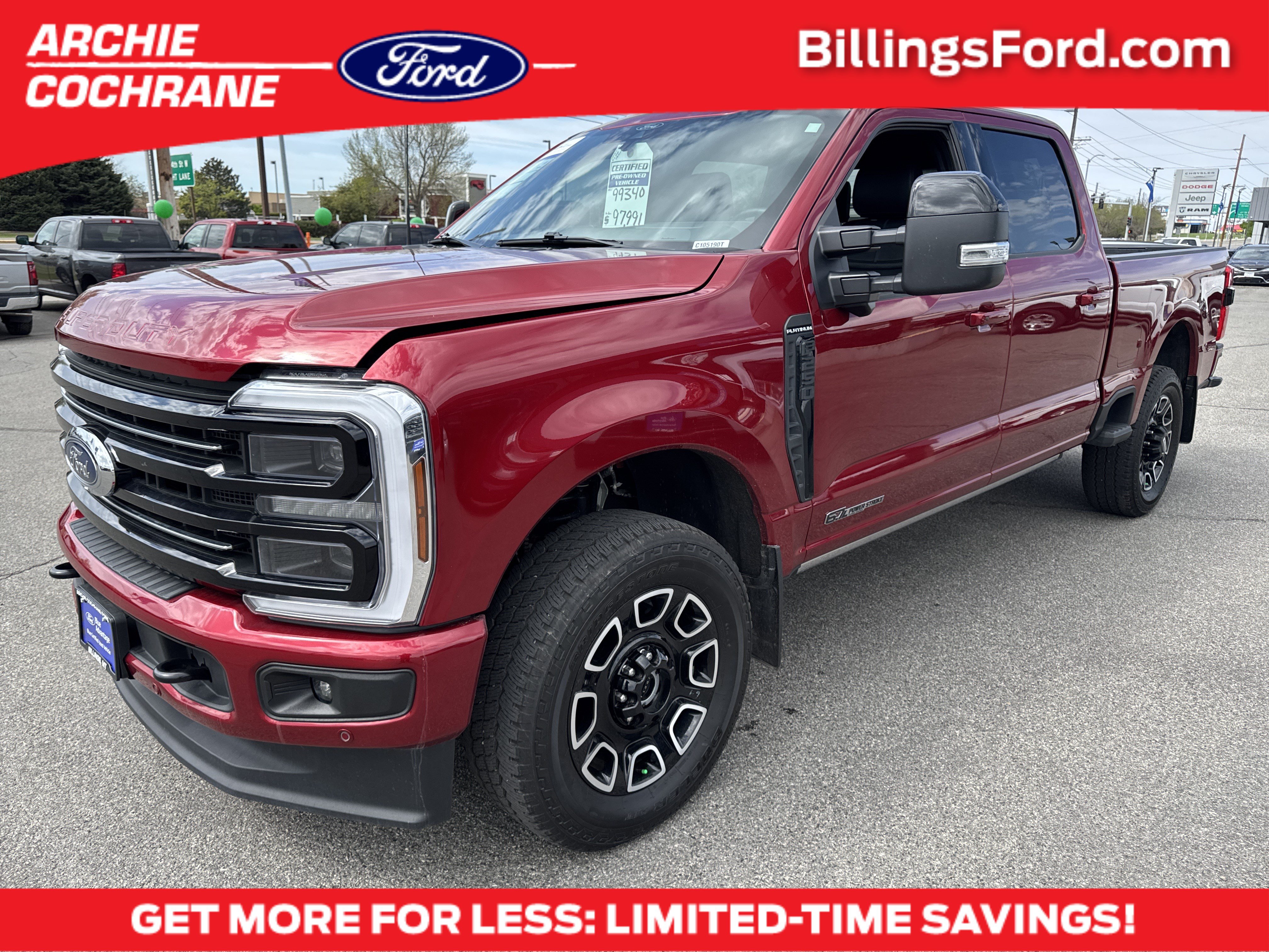 Certified 2026 Ford F250 Platinum