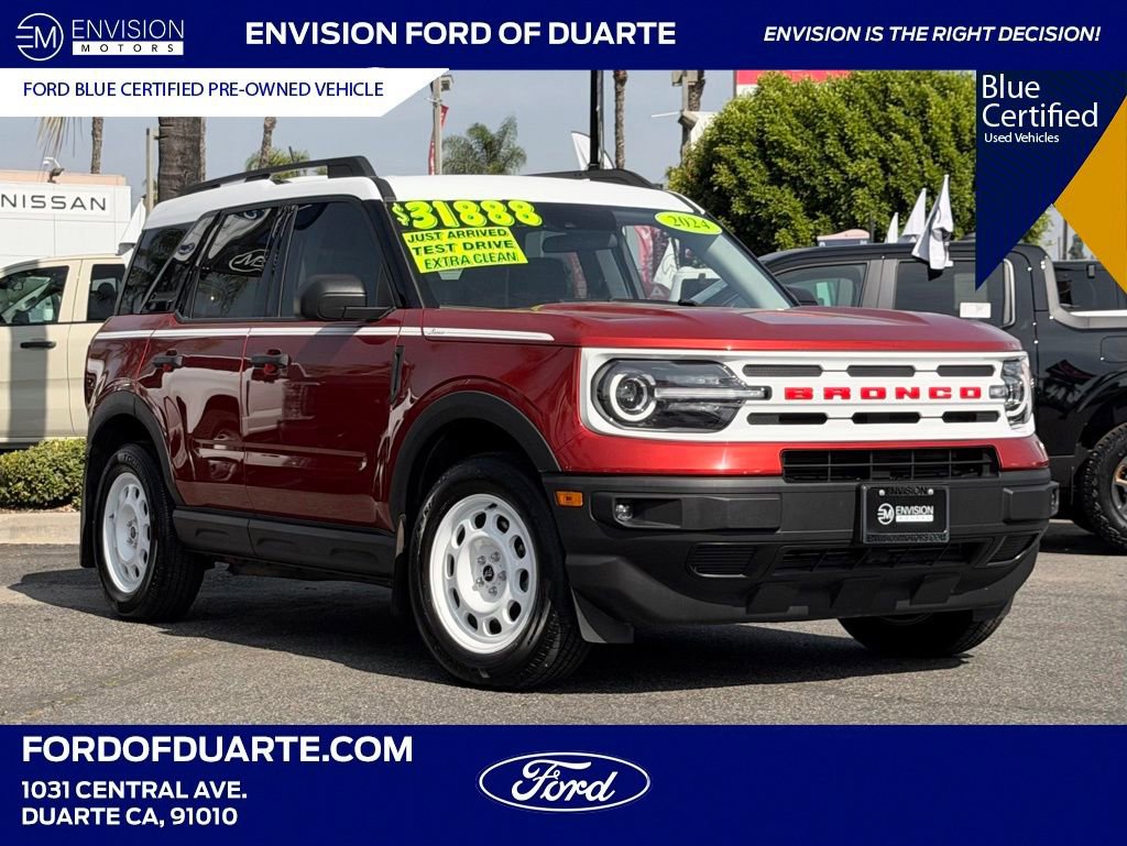 Certified 2024 Ford Bronco Sport Heritage w/ Heritage Convenience Package