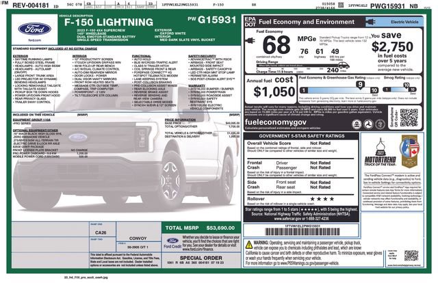 Certified 2023 Ford F150 Lightning Pro image 40