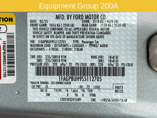 Certified 2025 Ford Mustang Premium RWD image 37