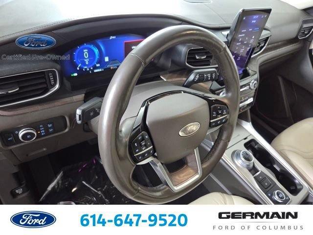 Certified 2022 Ford Explorer Platinum w/ Technology Package AWD/4WD image 16