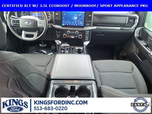 Certified 2023 Ford F150 XLT w/ Equipment Group 302A High image 10