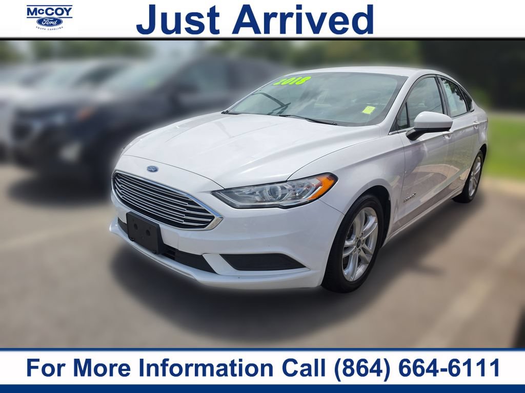 Certified 2018 Ford Fusion S