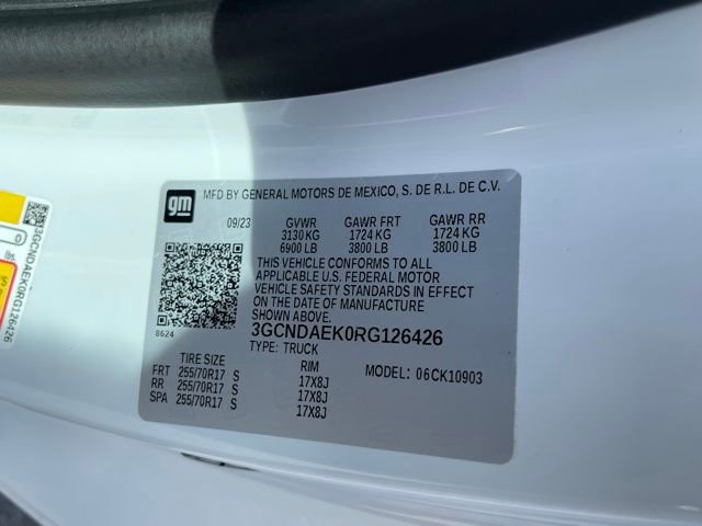 Used 2024 Chevrolet Silverado 1500 W/T w/ WT Value Package image 31