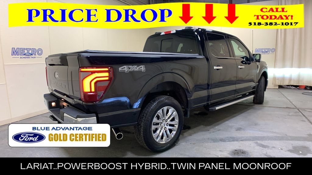 Certified 2025 Ford F150 Lariat w/ Equipment Group 502A High AWD/4WD image 3