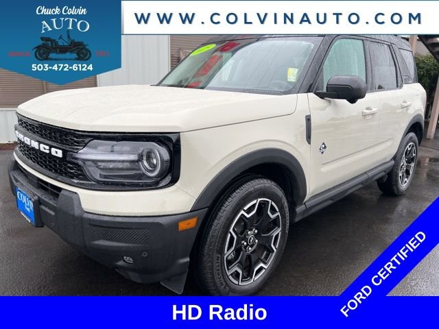 Certified 2025 Ford Bronco Sport Outer Banks w/ Outer Banks Tech Package+ image 4