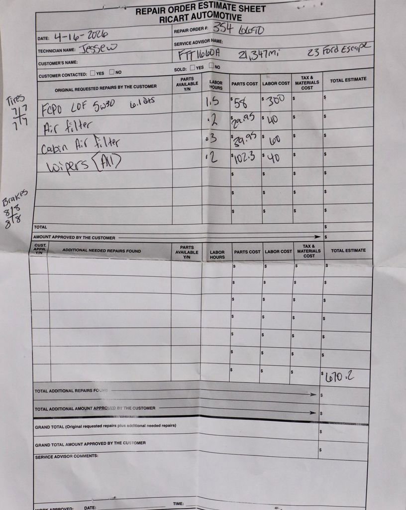 Certified 2023 Ford Escape Platinum AWD/4WD image 13