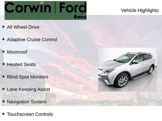 Used 2018 Toyota RAV4 Limited w/ Advanced Technology Package AWD/4WD image 8