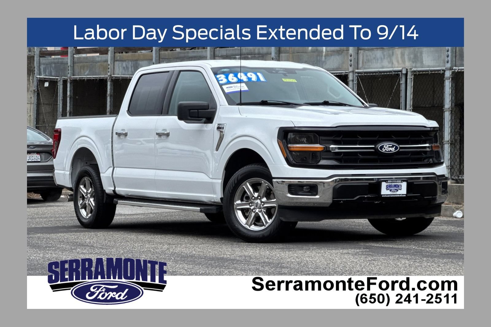 Certified 2025 Ford F150 XLT w/ Equipment Group 301A Standard