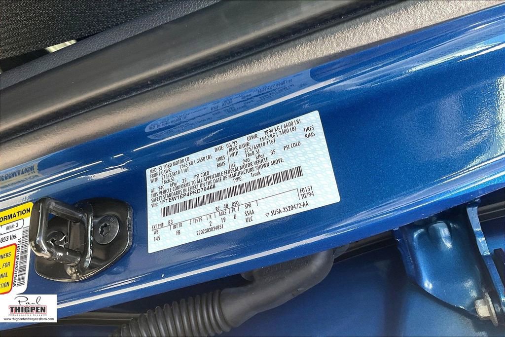 Certified 2023 Ford F150 XLT AWD/4WD image 35