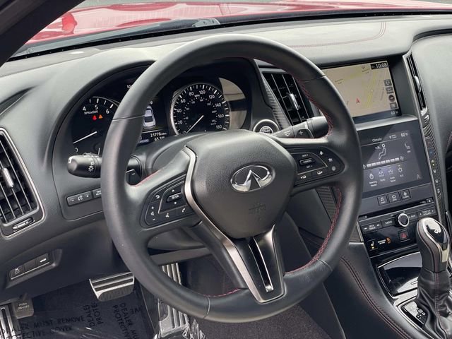 Used 2022 INFINITI Q60 Red Sport 400 w/ Proactive Package image 9