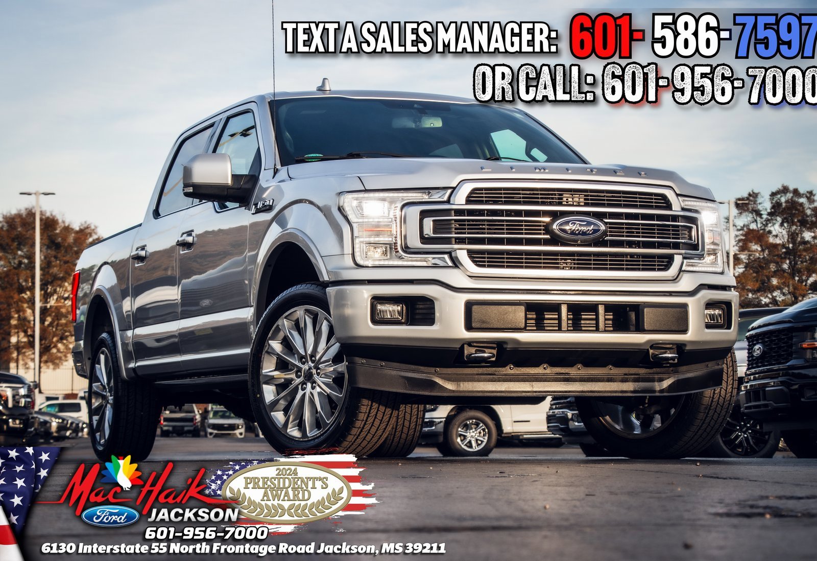 Certified 2018 Ford F150 Limited w/ Trailer Tow Package image 1