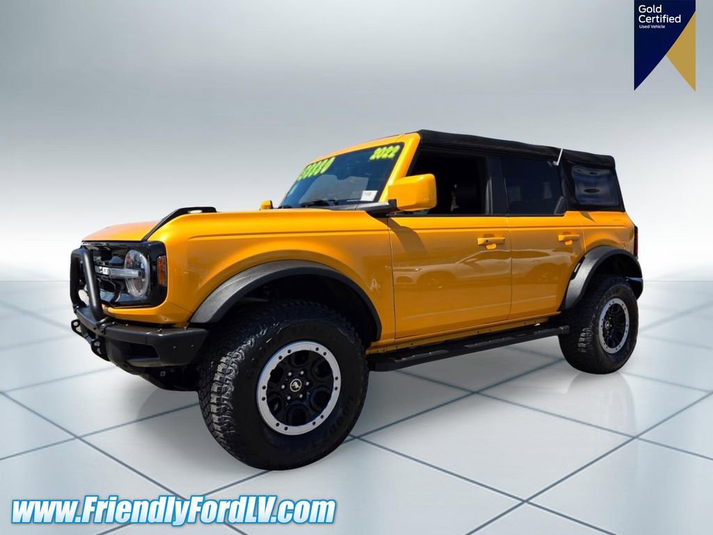 Certified 2022 Ford Bronco Outer Banks w/ Sasquatch Package AWD/4WD image 3