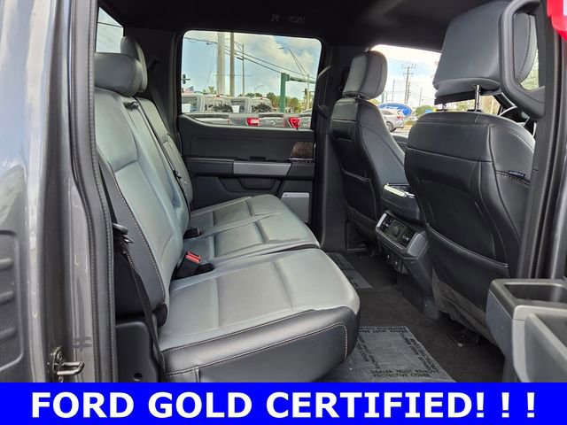 Certified 2023 Ford F150 Lightning Lariat w/ Max Trailer Tow Package image 16