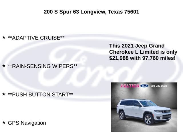 Used 2021 Jeep Grand Cherokee L Limited RWD image 15