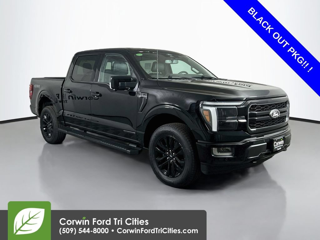 Certified 2024 Ford F150 Lariat w/ Equipment Group 502A High AWD/4WD 360° Tour