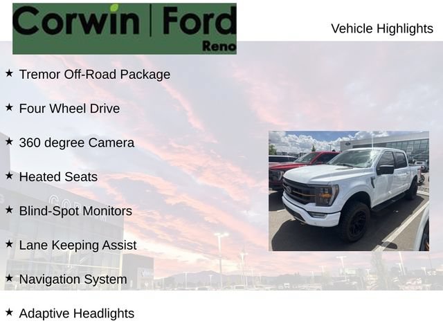 Certified 2023 Ford F150 Tremor w/ Trailer Tow Package AWD/4WD image 7