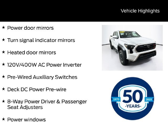 Used 2024 Toyota Tacoma TRD Off-Road w/ TRD Off Road Upgrade Package AWD/4WD image 21