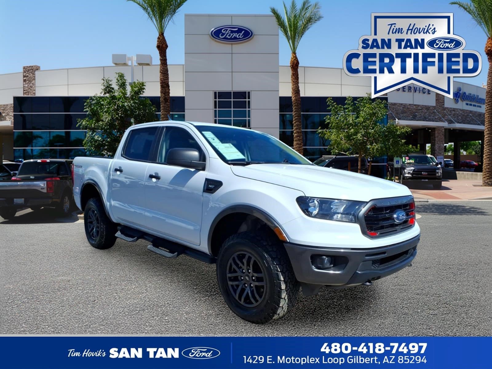 Certified 2023 Ford Ranger XLT w/ Tremor Off-Road Package AWD/4WD image 1