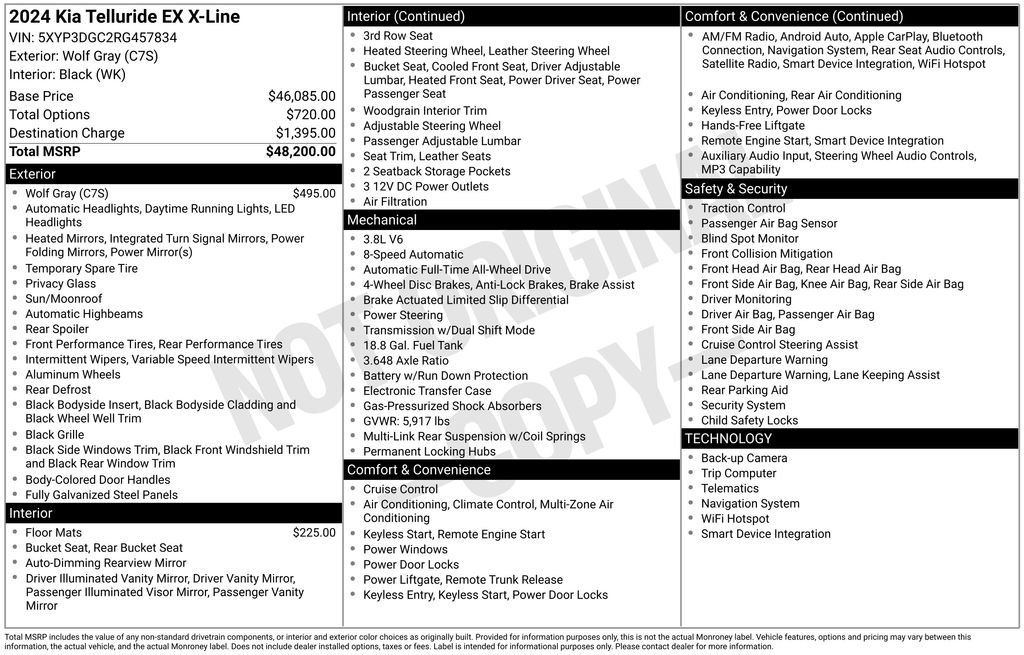 Used 2024 Kia Telluride EX X-Line image 5