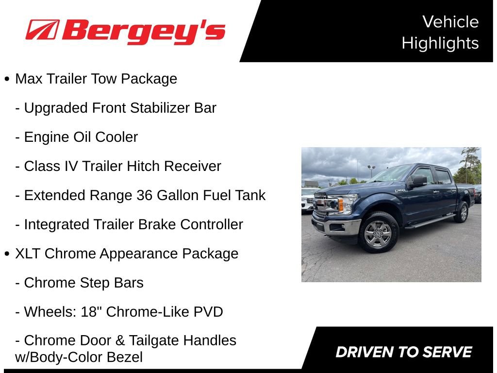 Certified 2020 Ford F150 XLT w/ Equipment Group 302A Luxury AWD/4WD image 5