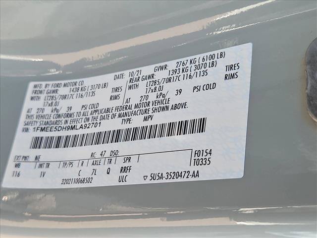 Certified 2021 Ford Bronco Badlands AWD/4WD image 24