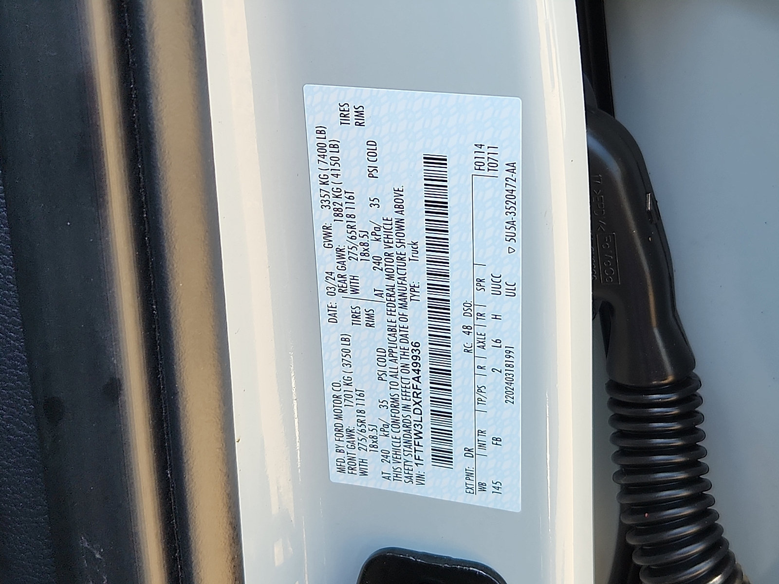 Certified 2024 Ford F150 XLT w/ Equipment Group 302A MID AWD/4WD image 25