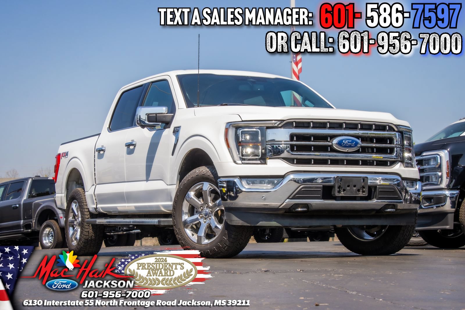 Certified 2023 Ford F150 Lariat w/ Equipment Group 502A High AWD/4WD image 2
