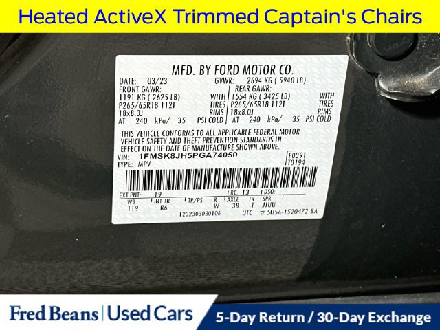 Certified 2023 Ford Explorer Timberline AWD/4WD image 41