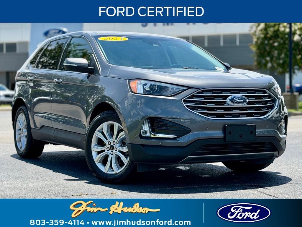 Certified 2024 Ford Edge Titanium AWD/4WD image 1