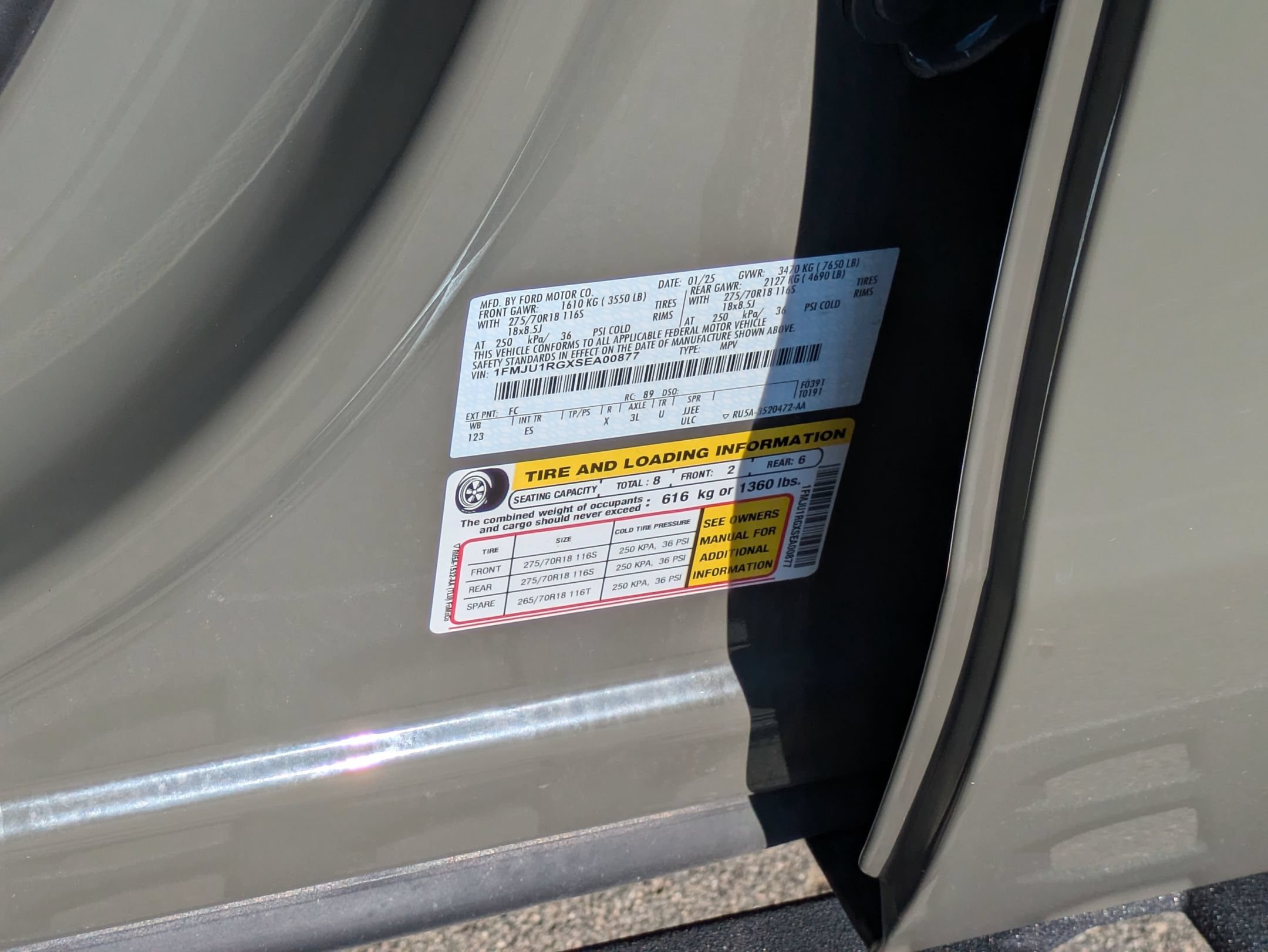 Certified 2025 Ford Expedition Tremor AWD/4WD image 41