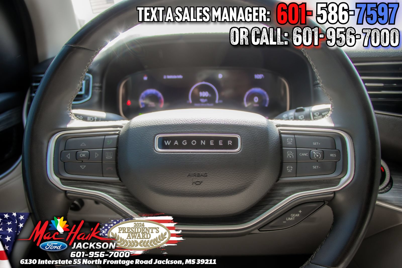 Used 2023 Jeep Wagoneer Series III w/ Mopar Step-Up Package RWD image 13