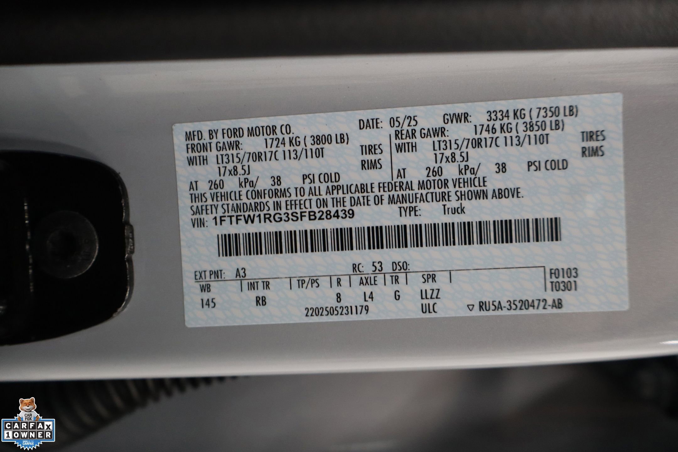 Certified 2025 Ford F150 Raptor AWD/4WD image 31
