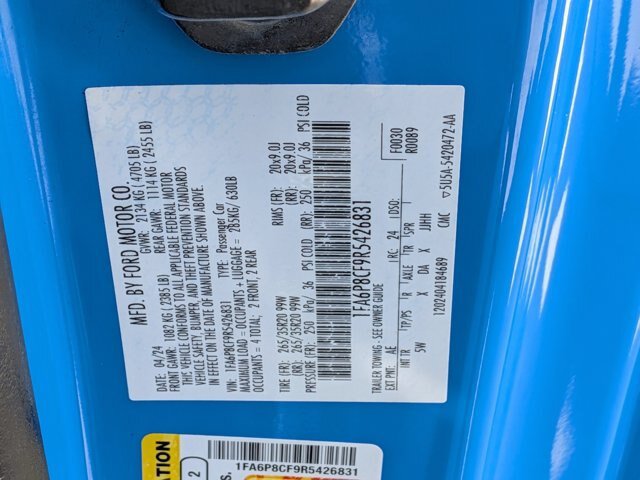 Certified 2024 Ford Mustang GT Premium RWD image 37