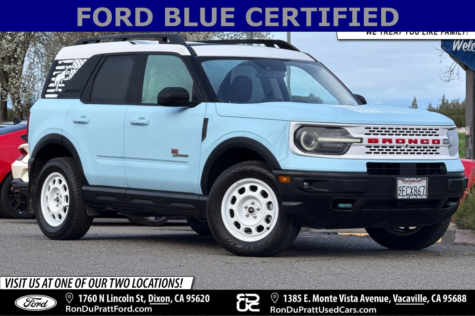 Certified 2023 Ford Bronco Sport Heritage Limited image 7