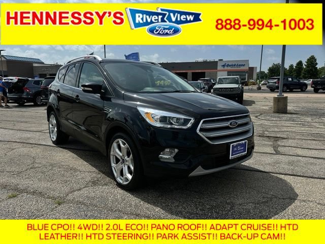 Certified 2019 Ford Escape Titanium AWD/4WD image 1