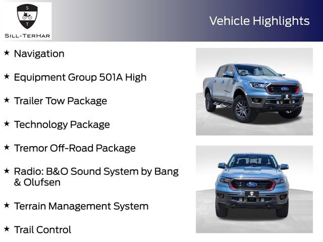 Certified 2023 Ford Ranger Lariat w/ Tremor Off-Road Package AWD/4WD image 4