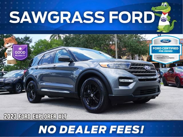 Certified 2023 Ford Explorer XLT RWD image 1