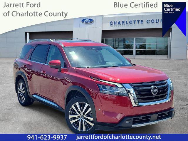 Used 2022 Nissan Pathfinder Platinum w/ Cargo Package AWD/4WD image 1