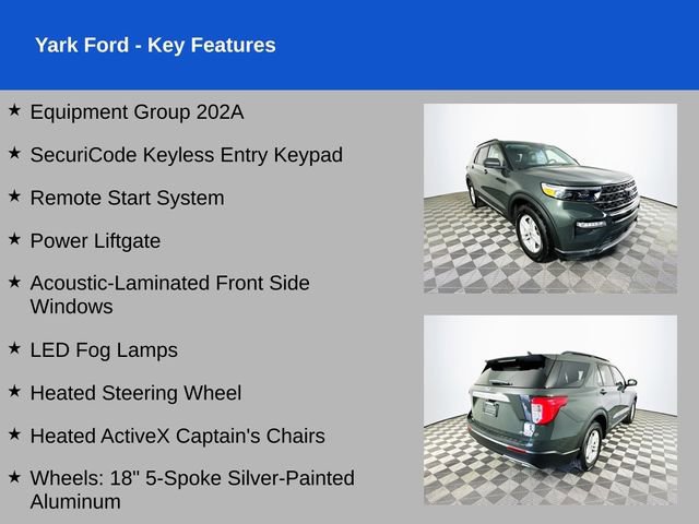 Certified 2023 Ford Explorer XLT w/ Equipment Group 202A image 10