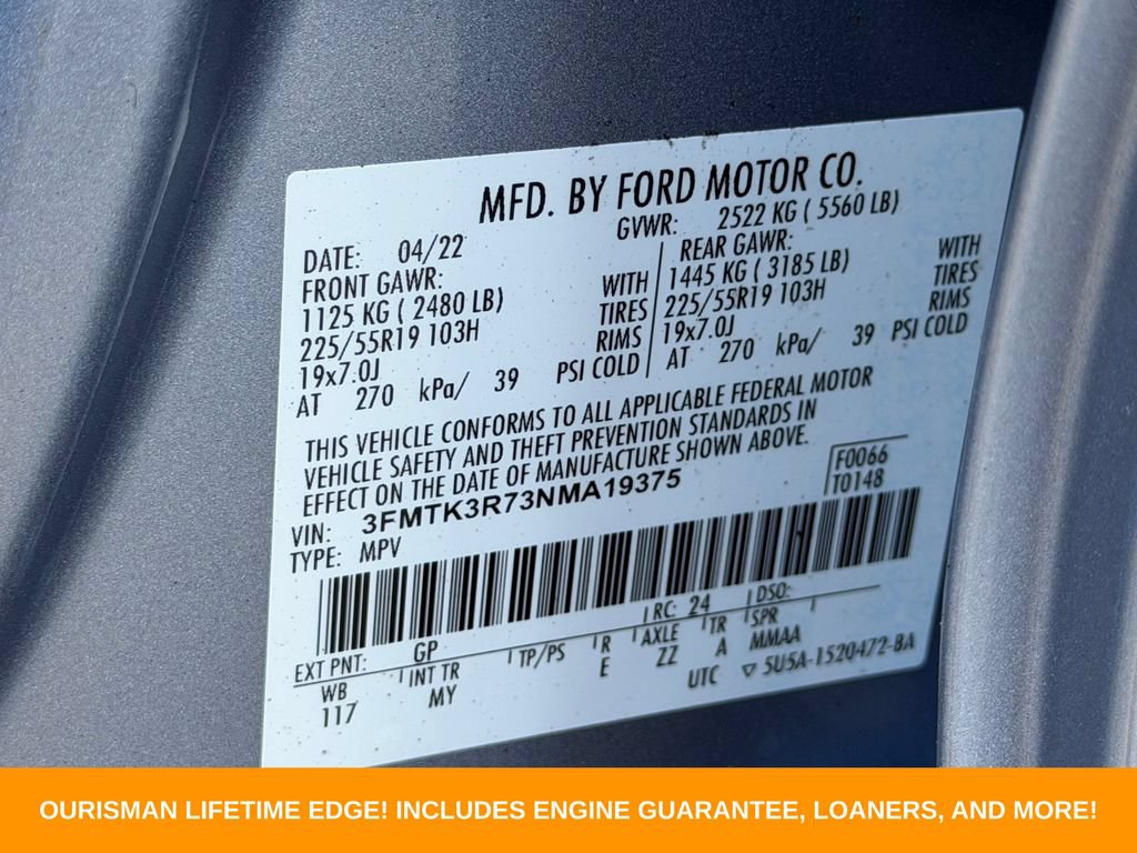 Certified 2022 Ford Mustang Mach-E Premium RWD image 32
