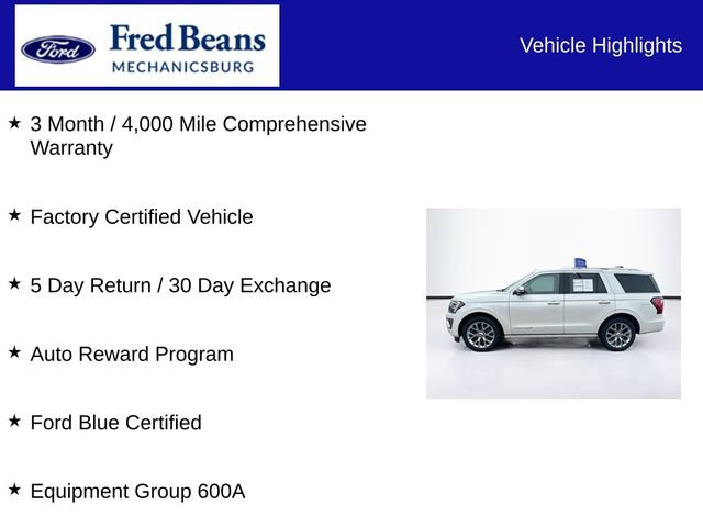 Certified 2019 Ford Expedition Platinum AWD/4WD image 7