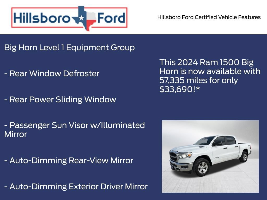 Used 2024 RAM 1500 Big Horn AWD/4WD image 9