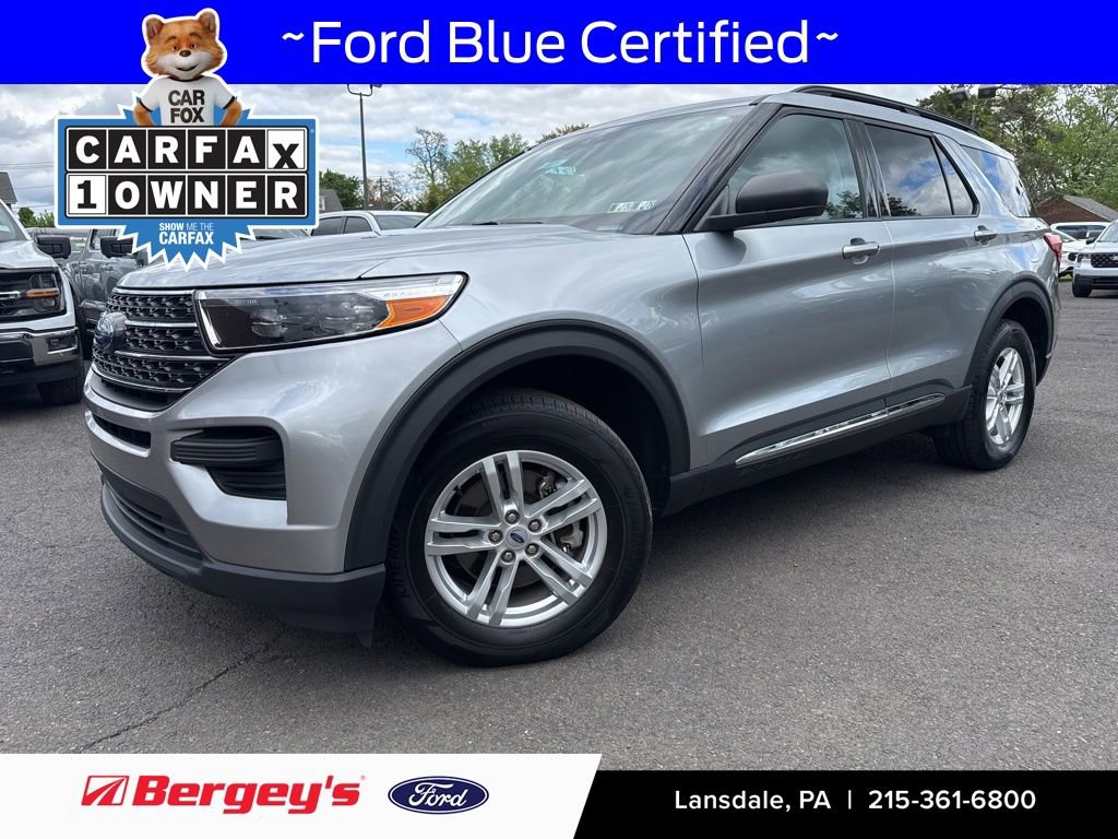 Certified 2023 Ford Explorer XLT w/ Class IV Trailer Tow Package