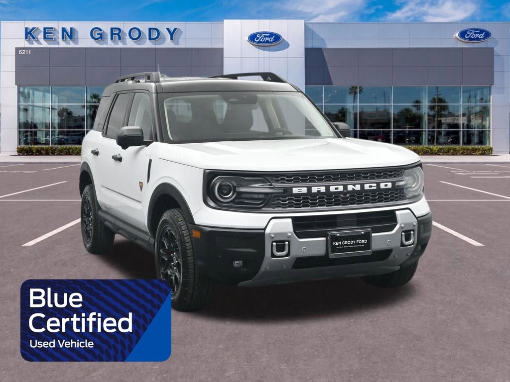 Certified 2025 Ford Bronco Sport Badlands